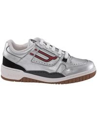 Bally - Laminated Kuba Champion Calf Leather Low-Top Sneakers - Lyst