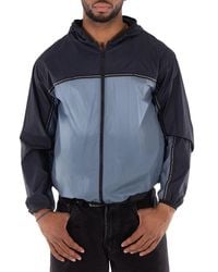 Fendi - Windbreaker Long Sleeve Hooded Jacket, Brand Size 48 (Us - Lyst
