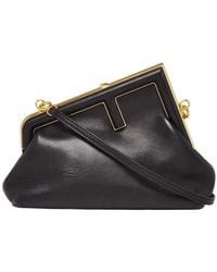 Fendi - First Small Nappa Leather Clutch - Lyst
