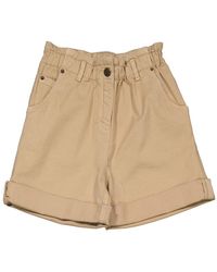 Bonpoint - Girls Sable Cathy Stretch Cotton Shorts - Lyst