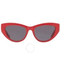 Moncler - Modd Smoke Cat Eye Sunglasses Ml0258 66a 53 - Lyst