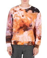 424 - Explosion Print Long-Sleeve Cotton Jumper - Lyst