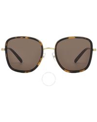 Tory Burch - Brown Gradient Square Sunglasses Ty6101 336373 53 - Lyst