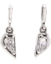 PANDORA - Splittable Mother & Daughter Dangle Charm - Lyst