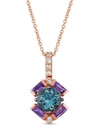 Le Vian - Ladies Blueberry Zircon Necklaces Set - Lyst