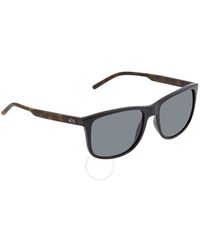 Armani Exchange - Polarized Square Sunglasses Ax4070s 815881 57 - Lyst