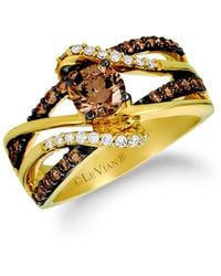 Le Vian - Chocolatier Ring Chocolate Diamonds, Vanilla Diamonds Set - Lyst