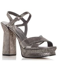 Ferragamo - Sonya Ankle Strap Platform Sandals - Lyst