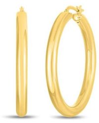 Roberto Coin - 18K Classic 40Mm Thick Hoop Earrings - Lyst