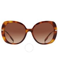 Burberry - Eugenie Gradient Butterfly Sunglasses Be4374 331613 55 - Lyst