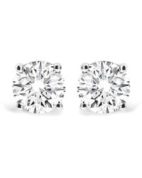 Haus of Brilliance - 14K 2 3/4 Cttw Round Brilliant-Cut Lab Grown Diamond Classic 4-Prong Stud Earrings - Lyst