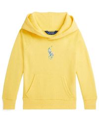 Polo Ralph Lauren - Embroidered-Logo Long Sleeve Hoodie - Lyst