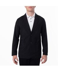 Emporio Armani - Single-Breasted Jacket, Brand Size 46 Us - Lyst