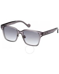 Moncler - Gradient Smoke Pilot Sunglasses Ml0235-k 20b 53 - Lyst