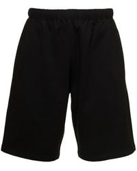 KENZO - Elasticated Waist Sweat Shorts - Lyst