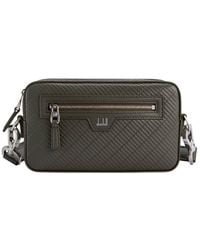 dunhill - Contour West End Leather Messenger Bag - Lyst