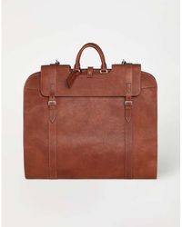 Brunello Cucinelli - Copper Leather Briefcase Bag - Lyst