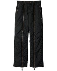 Burberry - Paisley Nylon Zip Cargo Trousers, Brand Size 50 Waist - Lyst