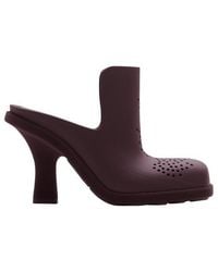 Burberry - Rubber Highland Mules, Brand Size 38 Us - Lyst