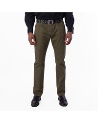 Saint Laurent - Relaxed Slim Cotton Pants, Waist - Lyst