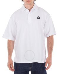 KENZO - Boke Flower Cotton Polo Shirt - Lyst