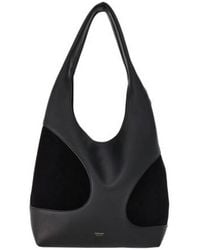 Ferragamo - Cut-Out Detailing Hobo Bag - Lyst