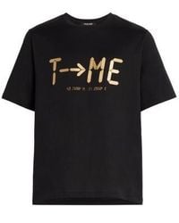Roberto Cavalli - Graphic Print Cotton T-Shirt - Lyst