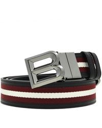 Bally - Double-Sided Leather Belt, Cm - Lyst