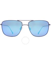 Maui Jim - Mikioi Blue Hawaii Navigator Sunglasses B887-03 54 - Lyst