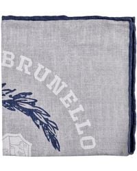 Brunello Cucinelli - And Patterned Pocketsquare, One Size - Lyst