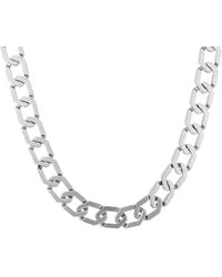 Robert Alton - Stainless Steel 20-Inch Hexagon Link Chain - Lyst