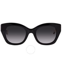 Kate Spade - Jalena Grey Gradient Cat Eye Sunglasses Jalena/s 0wr7/9o 49 - Lyst