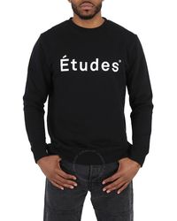 Etudes Studio - Logo Print Organic Cotton Sweatshirt - Lyst