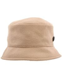Maison Michel - Ladies Axel Logo Plaque Bucket Hat - Lyst