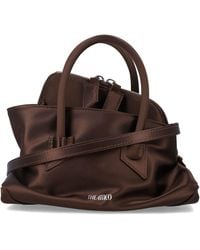 The Attico - Satin Top Handle "La Passeggiata Mini" - Lyst