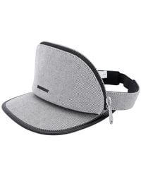 Burberry - Zip Pocket-detail Visor Hat - Lyst