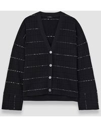 JOSEPH - Fragmented Stripes Cardigan - Lyst
