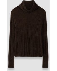 JOSEPH - Molony Sheer Wool Rib Jumper - Lyst