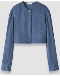 JOSEPH - Cece Leopard Jacquard Jacket - Lyst