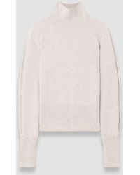 JOSEPH - Oxna Light Pure Cashmere High Neck Jumper - Lyst