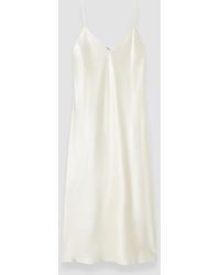 JOSEPH - Clea Silk Satin Dress - Lyst