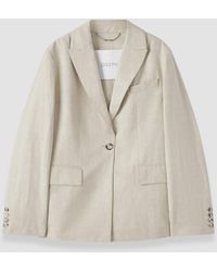 JOSEPH - Rochd Light Linen Blend Jacket - Lyst