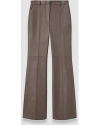JOSEPH - Tafira Leather Stretch Trousers - Lyst