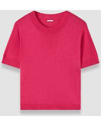 JOSEPH - Jana Silk Knit Top - Lyst