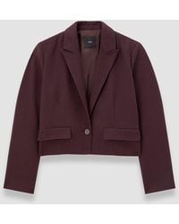 JOSEPH - Elia Flannel Wool Jacket - Lyst