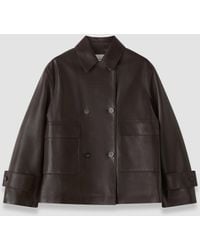 JOSEPH - Delia Soft Nappa Jacket - Lyst