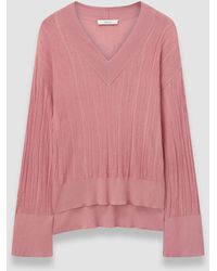 JOSEPH - Pull Jardin En Côte Coton Soie - Lyst