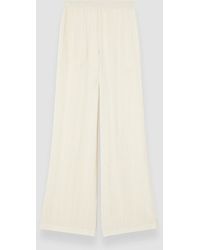 JOSEPH - Mawn Pleat Jacquard Trousers - Lyst