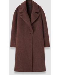 JOSEPH - Yves Brushed Double Face Alpaca Coat - Lyst