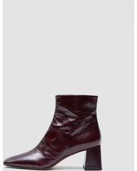 JOSEPH - Heeled Patent Leather Ankle Boots - Lyst